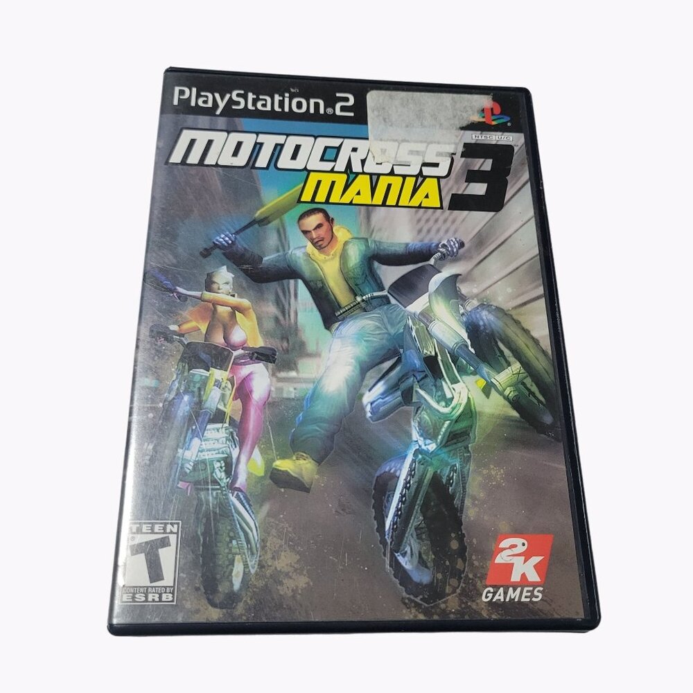 Motocross Mania 3 Sony Playstation 2 PS2 Video Game Includes Case and Manual